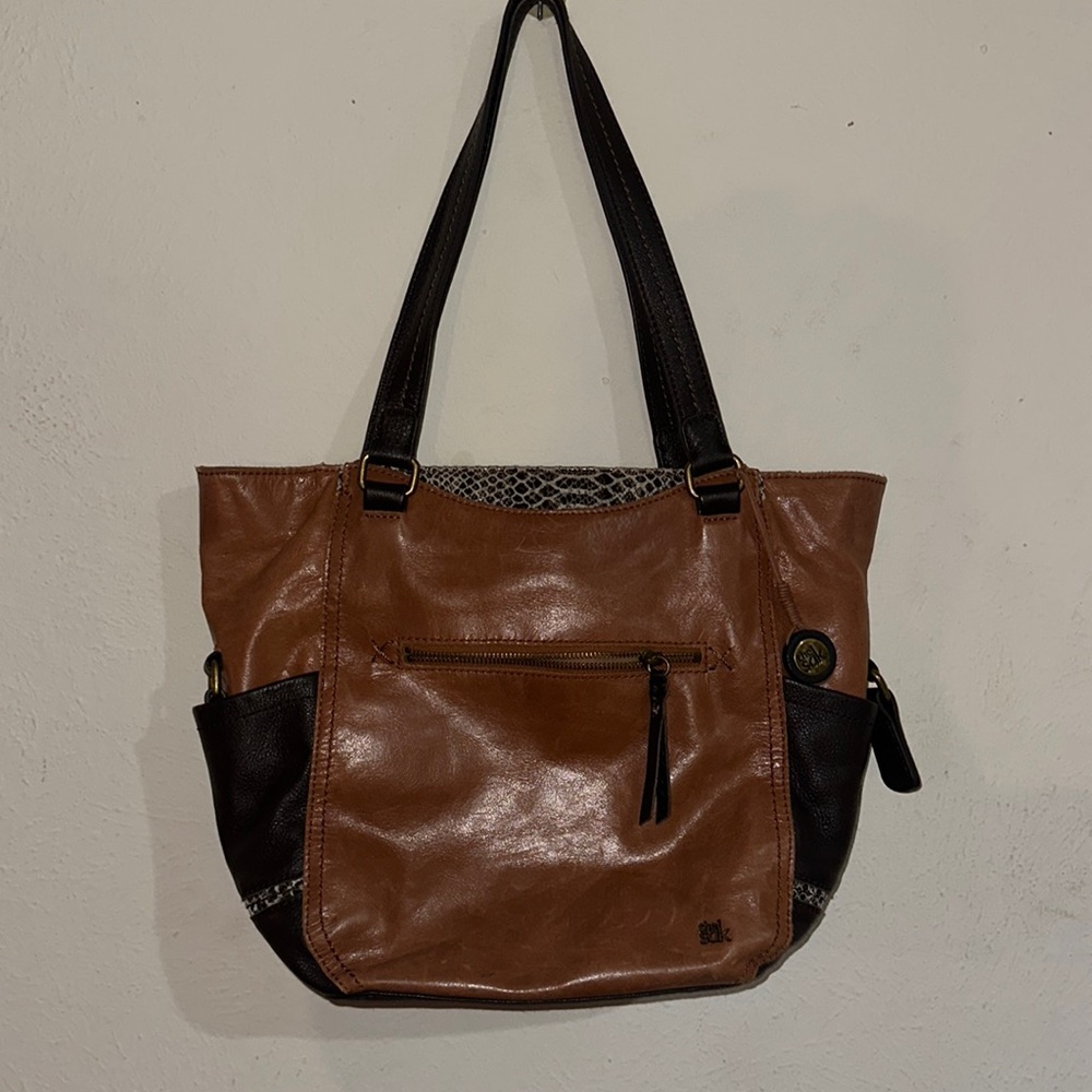 lLeather Hobo Shoulder Bag